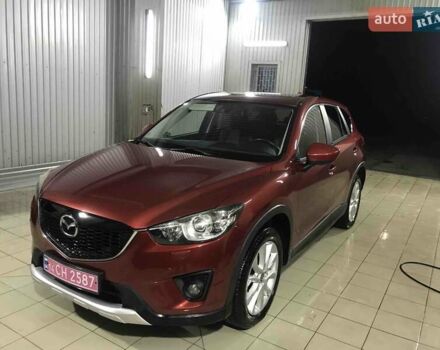 Красный Мазда СХ-5, объемом двигателя 2.2 л и пробегом 190 тыс. км за 13700 $, фото 1 на Automoto.ua