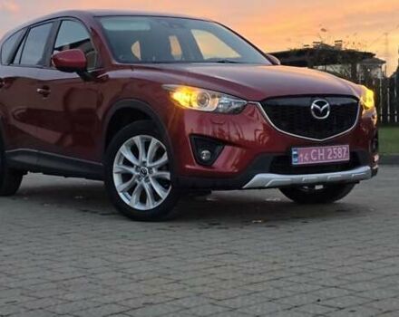 Красный Мазда СХ-5, объемом двигателя 2.2 л и пробегом 190 тыс. км за 13500 $, фото 2 на Automoto.ua