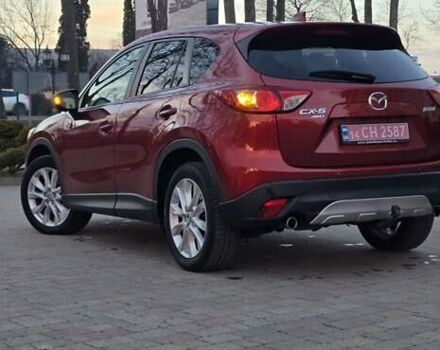 Красный Мазда СХ-5, объемом двигателя 2.2 л и пробегом 190 тыс. км за 13500 $, фото 6 на Automoto.ua
