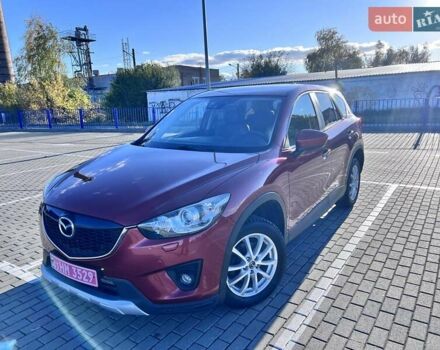 Красный Мазда СХ-5, объемом двигателя 2.2 л и пробегом 141 тыс. км за 12999 $, фото 1 на Automoto.ua