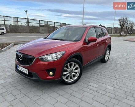 Красный Мазда СХ-5, объемом двигателя 2.2 л и пробегом 243 тыс. км за 11900 $, фото 1 на Automoto.ua