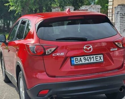Красный Мазда СХ-5, объемом двигателя 2.5 л и пробегом 207 тыс. км за 12500 $, фото 4 на Automoto.ua