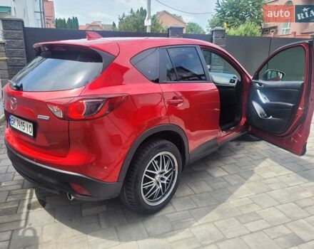 Красный Мазда СХ-5, объемом двигателя 2.2 л и пробегом 197 тыс. км за 13800 $, фото 12 на Automoto.ua