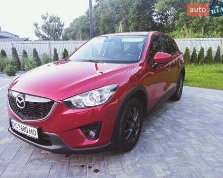 Красный Мазда СХ-5, объемом двигателя 2.19 л и пробегом 224 тыс. км за 13999 $, фото 1 на Automoto.ua