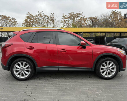 Красный Мазда СХ-5, объемом двигателя 2.5 л и пробегом 200 тыс. км за 14999 $, фото 2 на Automoto.ua