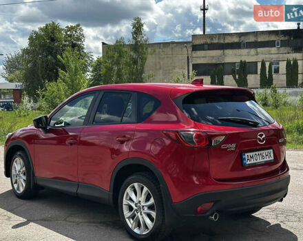 Красный Мазда СХ-5, объемом двигателя 2.2 л и пробегом 190 тыс. км за 14000 $, фото 10 на Automoto.ua