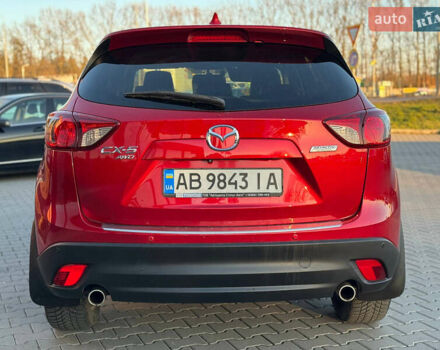 Красный Мазда СХ-5, объемом двигателя 2.2 л и пробегом 202 тыс. км за 13999 $, фото 5 на Automoto.ua