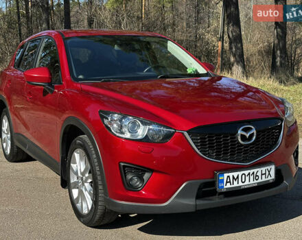 Красный Мазда СХ-5, объемом двигателя 2.2 л и пробегом 190 тыс. км за 14000 $, фото 1 на Automoto.ua