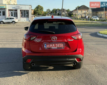 Мазда СХ-5 2014 в Дубно на Automoto.ua Красный Мазда СХ-5, объемом двигателя 2.2 л и пробегом 180 тыс. км за 14500 $, фото 8 на Automoto.ua