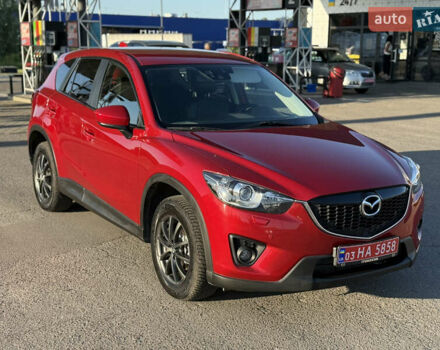 Мазда СХ-5 2014 в Дубно на Automoto.ua Красный Мазда СХ-5, объемом двигателя 2.2 л и пробегом 180 тыс. км за 14500 $, фото 2 на Automoto.ua