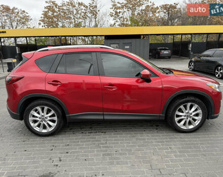Красный Мазда СХ-5, объемом двигателя 2.5 л и пробегом 200 тыс. км за 14999 $, фото 4 на Automoto.ua