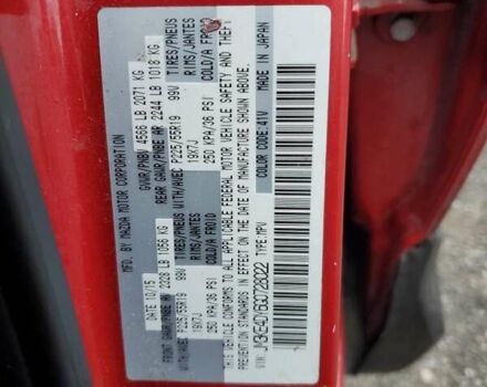 Красный Мазда СХ-5, объемом двигателя 2.5 л и пробегом 128 тыс. км за 2800 $, фото 12 на Automoto.ua