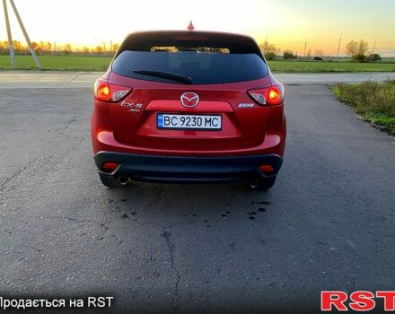 Красный Мазда СХ-5, объемом двигателя 2.5 л и пробегом 135 тыс. км за 14500 $, фото 5 на Automoto.ua