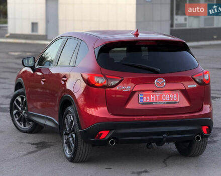 Красный Мазда СХ-5, объемом двигателя 2.2 л и пробегом 199 тыс. км за 16300 $, фото 1 на Automoto.ua