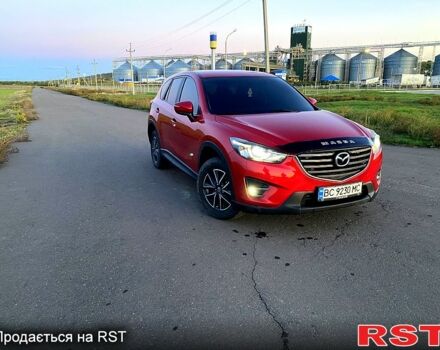 Красный Мазда СХ-5, объемом двигателя 2.5 л и пробегом 135 тыс. км за 14500 $, фото 2 на Automoto.ua