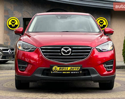 Красный Мазда СХ-5, объемом двигателя 2.2 л и пробегом 171 тыс. км за 13999 $, фото 1 на Automoto.ua