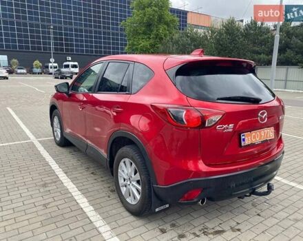Красный Мазда СХ-5, объемом двигателя 2.2 л и пробегом 138 тыс. км за 15300 $, фото 2 на Automoto.ua