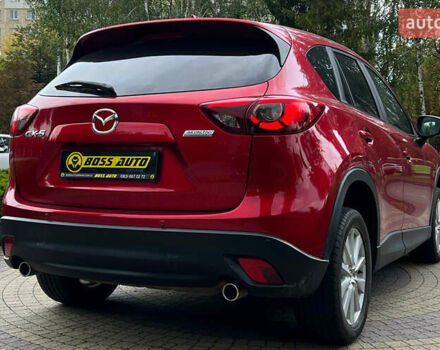 Красный Мазда СХ-5, объемом двигателя 2.2 л и пробегом 171 тыс. км за 13999 $, фото 6 на Automoto.ua