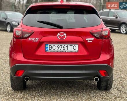 Красный Мазда СХ-5, объемом двигателя 2.19 л и пробегом 192 тыс. км за 14999 $, фото 4 на Automoto.ua