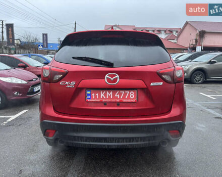 Красный Мазда СХ-5, объемом двигателя 2.49 л и пробегом 285 тыс. км за 13500 $, фото 6 на Automoto.ua