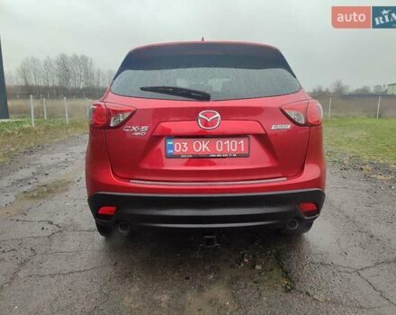 Красный Мазда СХ-5, объемом двигателя 2.5 л и пробегом 193 тыс. км за 16950 $, фото 11 на Automoto.ua