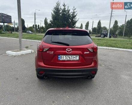 Красный Мазда СХ-5, объемом двигателя 2.49 л и пробегом 165 тыс. км за 15690 $, фото 1 на Automoto.ua