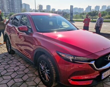 Красный Мазда СХ-5, объемом двигателя 2 л и пробегом 68 тыс. км за 22000 $, фото 1 на Automoto.ua