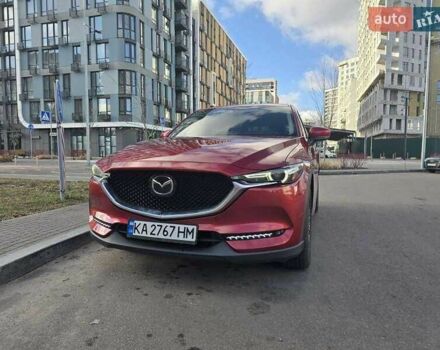 Красный Мазда СХ-5, объемом двигателя 2.5 л и пробегом 101 тыс. км за 17999 $, фото 1 на Automoto.ua