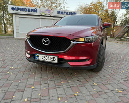 Мазда СХ-5 2017 в Лубнах на Automoto.ua Красный Мазда СХ-5, объемом двигателя 2.19 л и пробегом 88 тыс. км за 21500 $, фото 16 на Automoto.ua