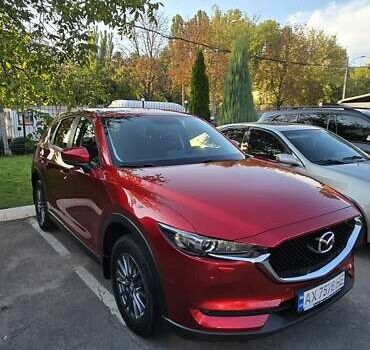 Красный Мазда СХ-5, объемом двигателя 2 л и пробегом 69 тыс. км за 23500 $, фото 1 на Automoto.ua