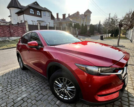 Красный Мазда СХ-5, объемом двигателя 2.5 л и пробегом 101 тыс. км за 19500 $, фото 3 на Automoto.ua