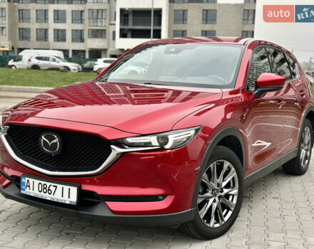 Красный Мазда СХ-5, объемом двигателя 2.49 л и пробегом 55 тыс. км за 27200 $, фото 1 на Automoto.ua