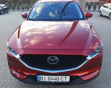 Красный Мазда СХ-5, объемом двигателя 2.49 л и пробегом 50 тыс. км за 21500 $, фото 1 на Automoto.ua