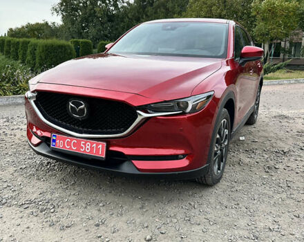 Красный Мазда СХ-5, объемом двигателя 2.5 л и пробегом 115 тыс. км за 23000 $, фото 1 на Automoto.ua