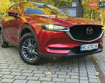 Красный Мазда СХ-5, объемом двигателя 2.49 л и пробегом 163 тыс. км за 20900 $, фото 1 на Automoto.ua