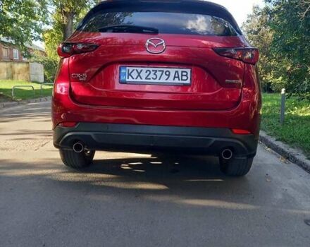Красный Мазда СХ-5, объемом двигателя 2.49 л и пробегом 44 тыс. км за 27500 $, фото 1 на Automoto.ua