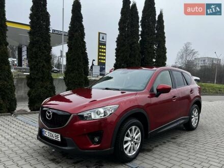 Красный Мазда СХ-5, объемом двигателя 2.2 л и пробегом 220 тыс. км за 12500 $, фото 1 на Automoto.ua