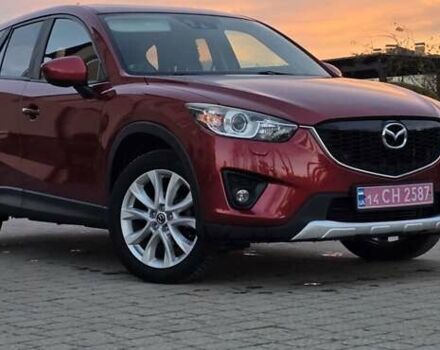 Красный Мазда СХ-5, объемом двигателя 2.2 л и пробегом 190 тыс. км за 13500 $, фото 1 на Automoto.ua