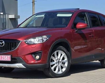 Красный Мазда СХ-5, объемом двигателя 2.2 л и пробегом 190 тыс. км за 13700 $, фото 1 на Automoto.ua