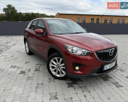 Красный Мазда СХ-5, объемом двигателя 2.2 л и пробегом 182 тыс. км за 14500 $, фото 1 на Automoto.ua