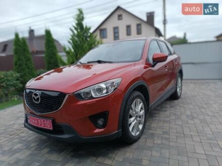 Красный Мазда СХ-5, объемом двигателя 2.2 л и пробегом 201 тыс. км за 12300 $, фото 1 на Automoto.ua