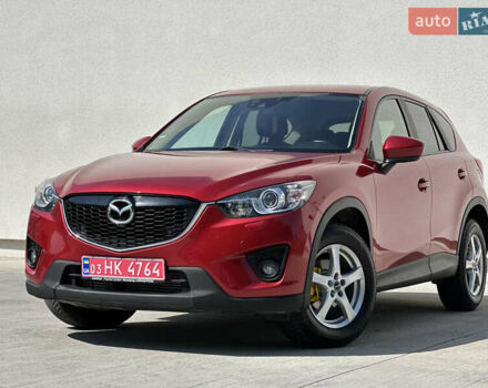 Красный Мазда СХ-5, объемом двигателя 2.2 л и пробегом 223 тыс. км за 13800 $, фото 1 на Automoto.ua