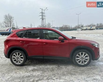 Красный Мазда СХ-5, объемом двигателя 2.5 л и пробегом 120 тыс. км за 12000 $, фото 1 на Automoto.ua