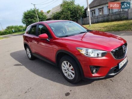 Красный Мазда СХ-5, объемом двигателя 2.5 л и пробегом 207 тыс. км за 12500 $, фото 1 на Automoto.ua