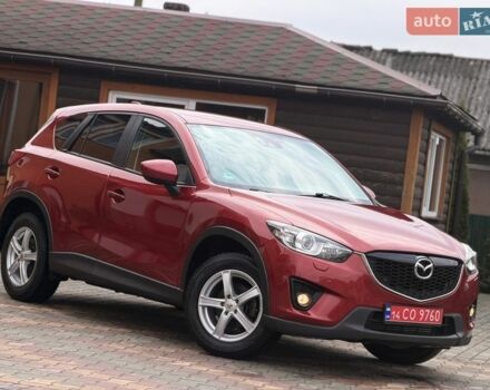 Красный Мазда СХ-5, объемом двигателя 2.2 л и пробегом 237 тыс. км за 13650 $, фото 1 на Automoto.ua