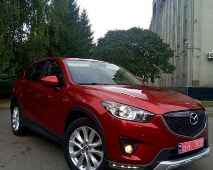 Красный Мазда СХ-5, объемом двигателя 2.2 л и пробегом 240 тыс. км за 13000 $, фото 1 на Automoto.ua