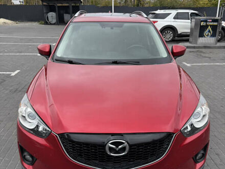 Красный Мазда СХ-5, объемом двигателя 2.5 л и пробегом 200 тыс. км за 14999 $, фото 1 на Automoto.ua
