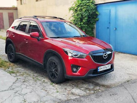 Красный Мазда СХ-5, объемом двигателя 2.5 л и пробегом 169 тыс. км за 14500 $, фото 1 на Automoto.ua