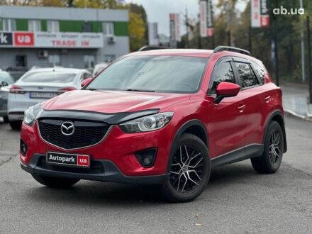 Красный Мазда СХ-5, объемом двигателя 2.2 л и пробегом 185 тыс. км за 16490 $, фото 1 на Automoto.ua