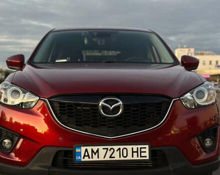 Красный Мазда СХ-5, объемом двигателя 2.2 л и пробегом 217 тыс. км за 13650 $, фото 1 на Automoto.ua
